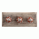 Brown Star Ceramic Wooden Hooks